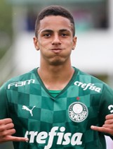 ジョヴァーニ・エンヒキ・アモリン・ダ・シウヴァ　若手　ブラジルサッカー　パウメイラス　Giovani Henrique Amorim da Silva